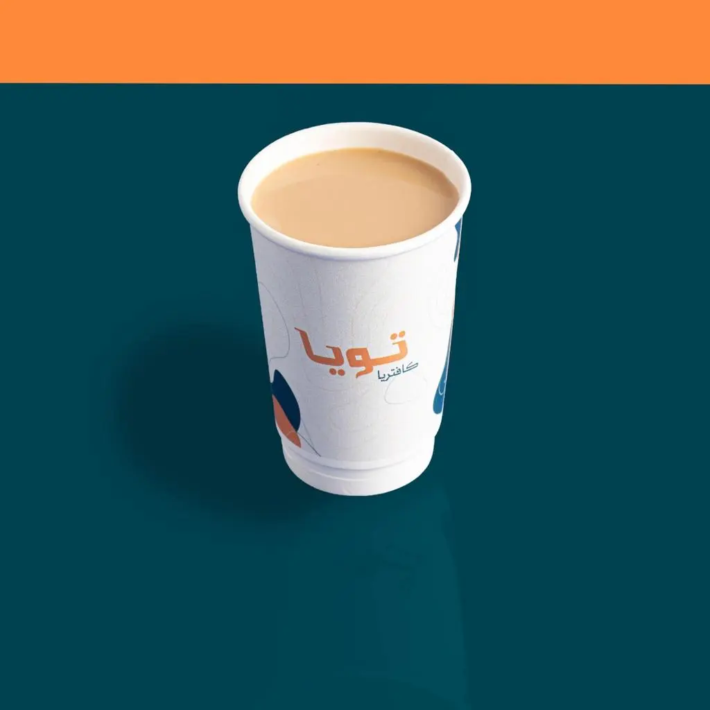 شاي بالحليب
